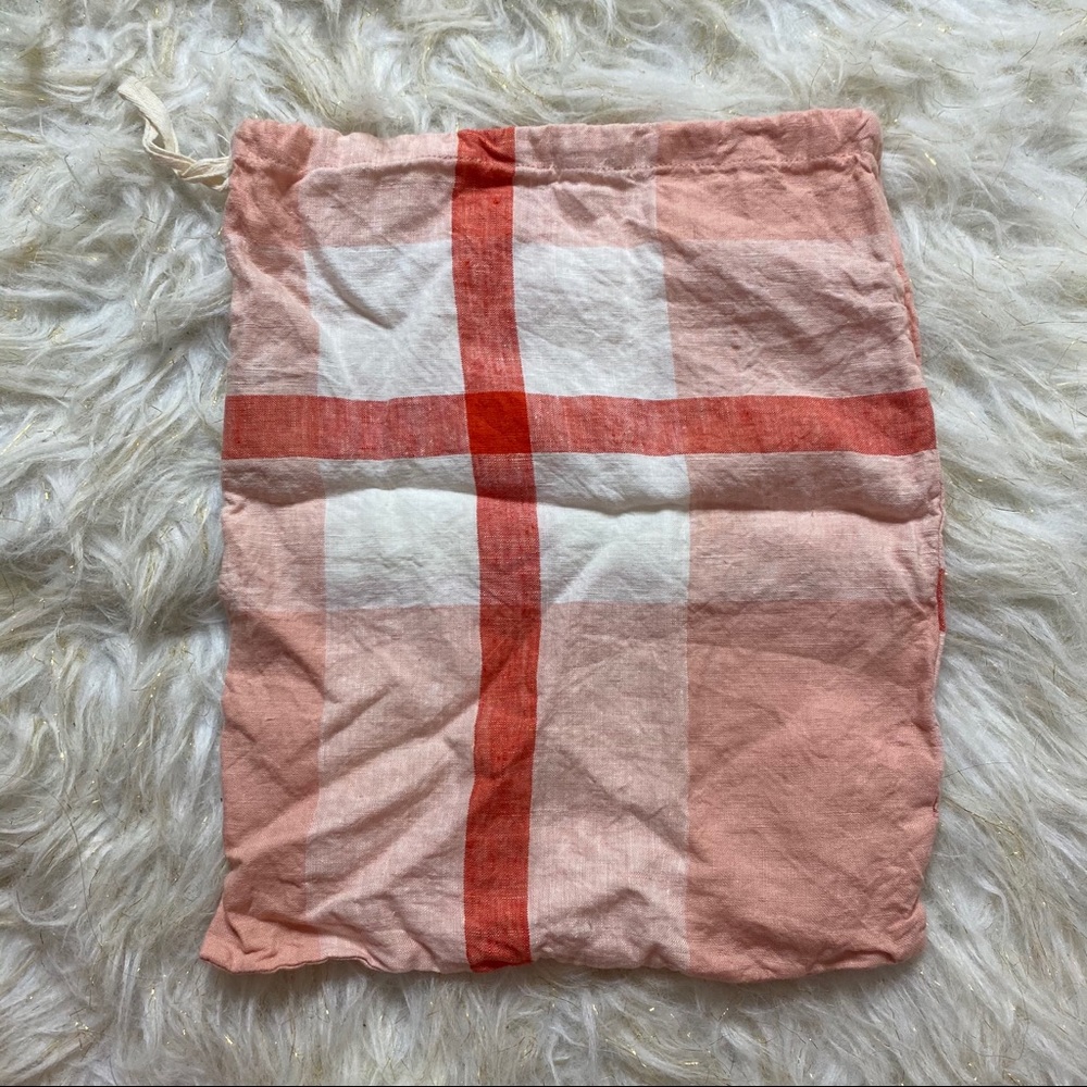 Society of wanderers plaid dustbag
